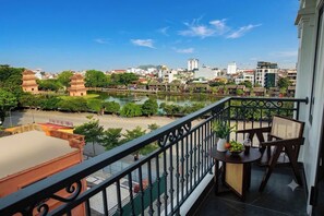 Quarto superluxo, 1 quarto, para não fumantes | Terraço/pátio