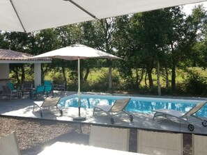 Pool - Villa with pool and AC - 10 guests (Vielle-Saint-Girons)