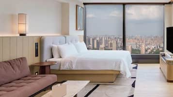 Down duvets, free cots/infant beds, rollaway beds, free WiFi
