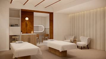 Sauna, steam room, body treatments, hydrotherapy, hot stone massages