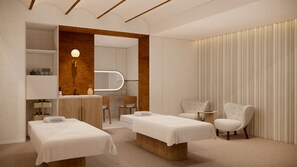 Sauna, steam room, body treatments, hydrotherapy, hot stone massages