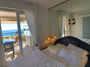 Room - Apartment with AC, sea view - 4 guests (Sète)