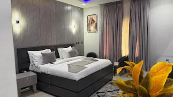 Kamar Single Premium, balkon, pemandangan taman | Ruang kerja ramah laptop dan Wi-Fi gratis
