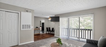 Stylish 2BR, 1.5BA apartment, great flow