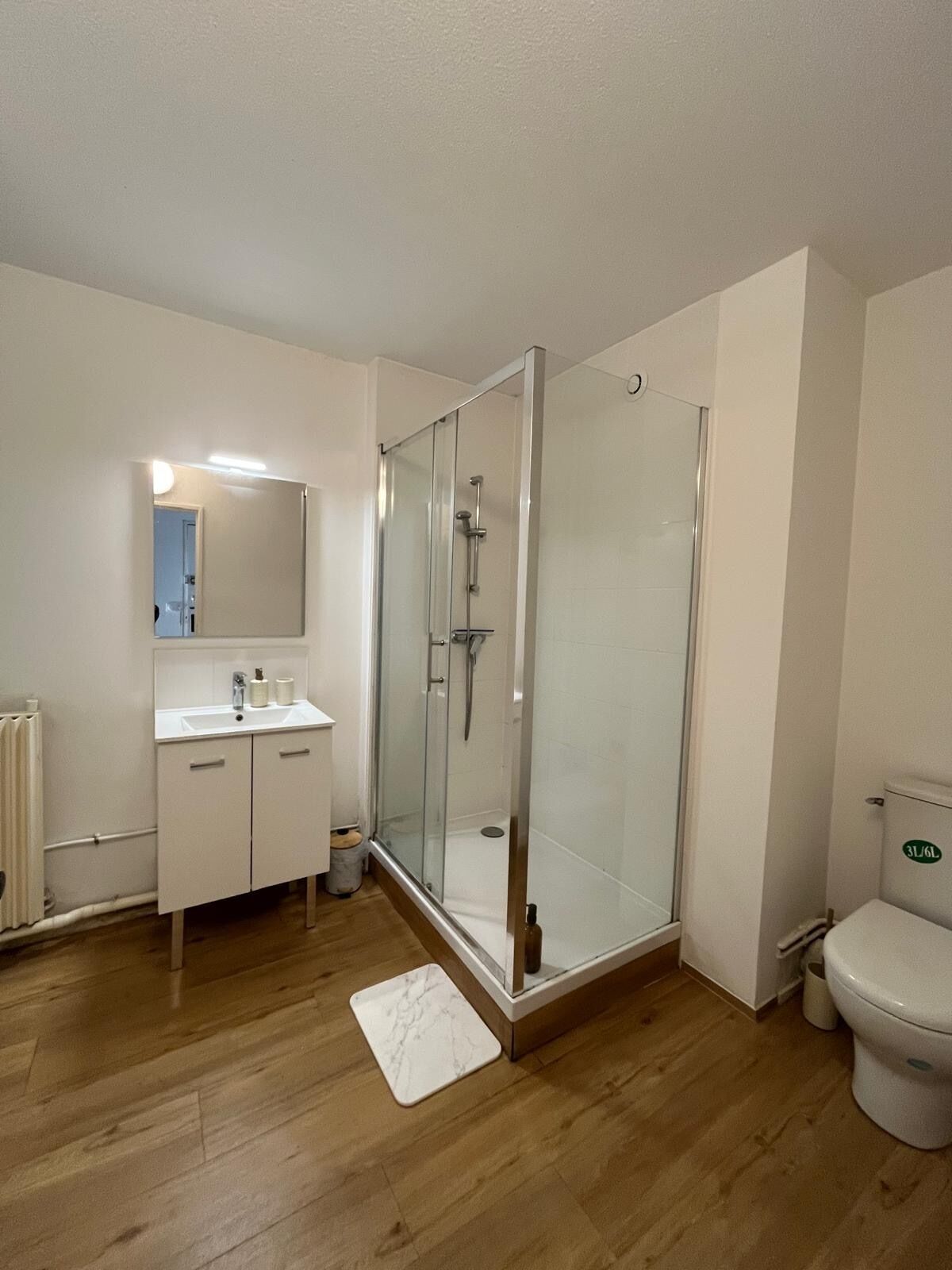 Towels, soap, toilet paper