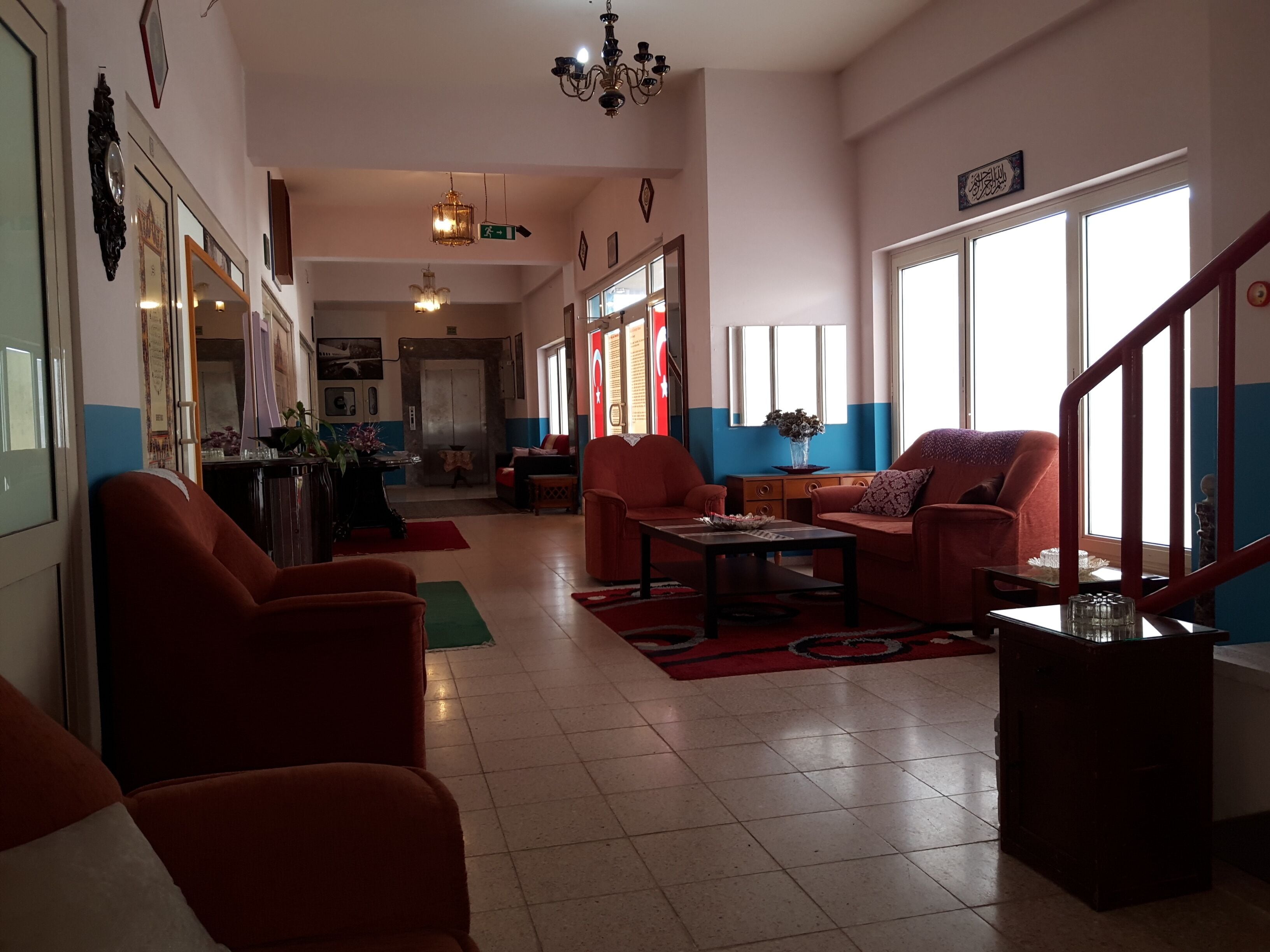 Interior entrance