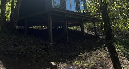 Coziest (note primitive) wooden cabin close to the sky mountain in the middle of the forest