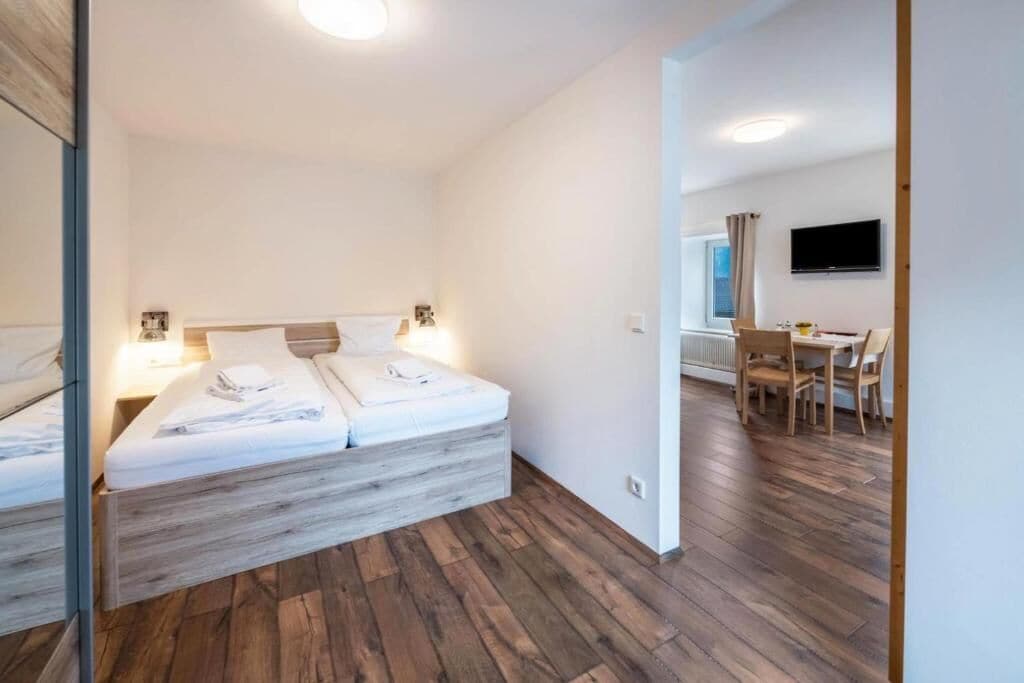 Classic Apartment, 1 King Bed with Sofa bed, Kitchen, City View | Hypo-allergenic bedding, WiFi, bed sheets