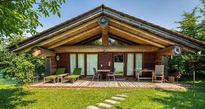 Chalet '4' avec vue sur la montagne, terrasse privée et Wi-Fi