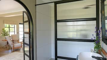 Luxury Suite with Mountain Views | Bathroom | Shower, hair dryer, towels, toilet paper