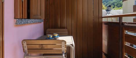 Apartment, Balkon, Bergblick | Balkon