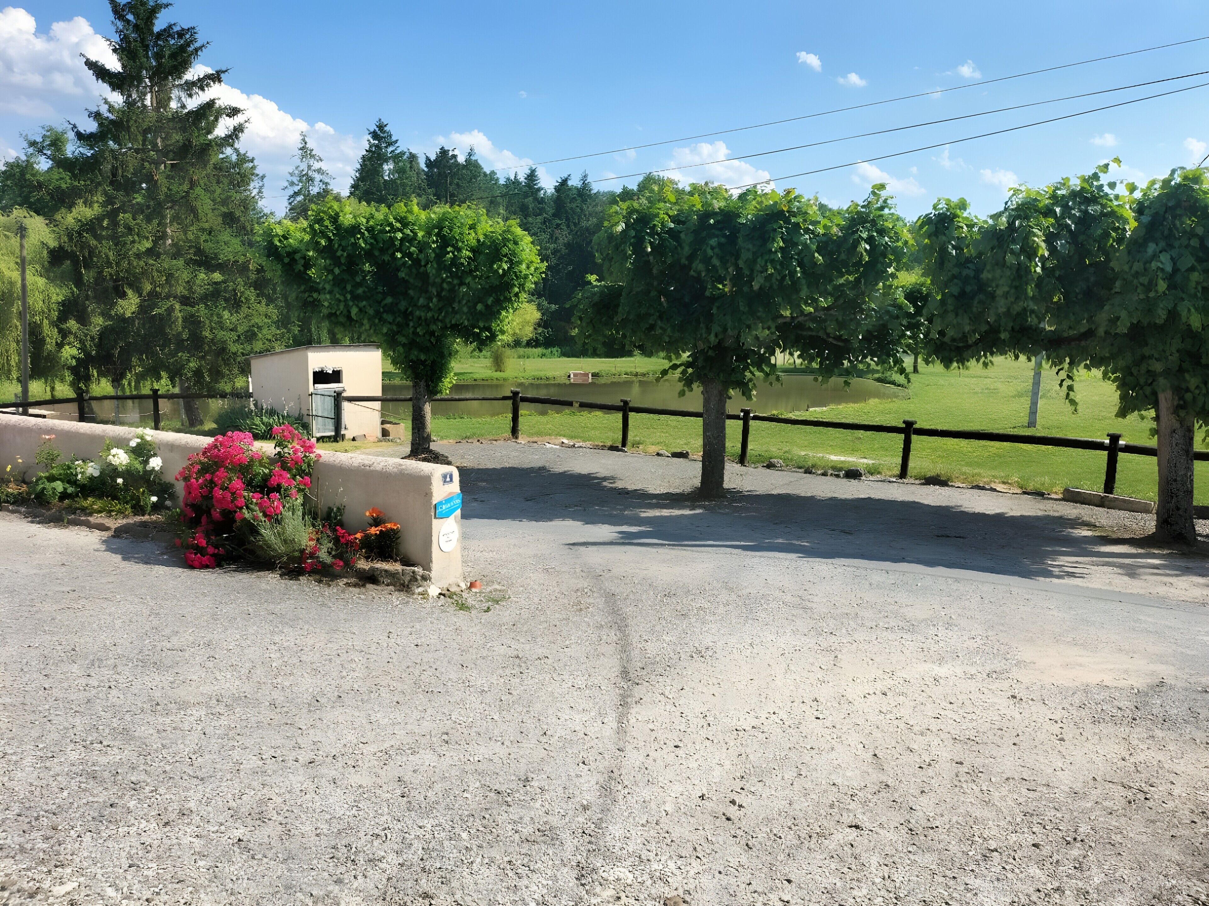 Enceinte de l’hébergement