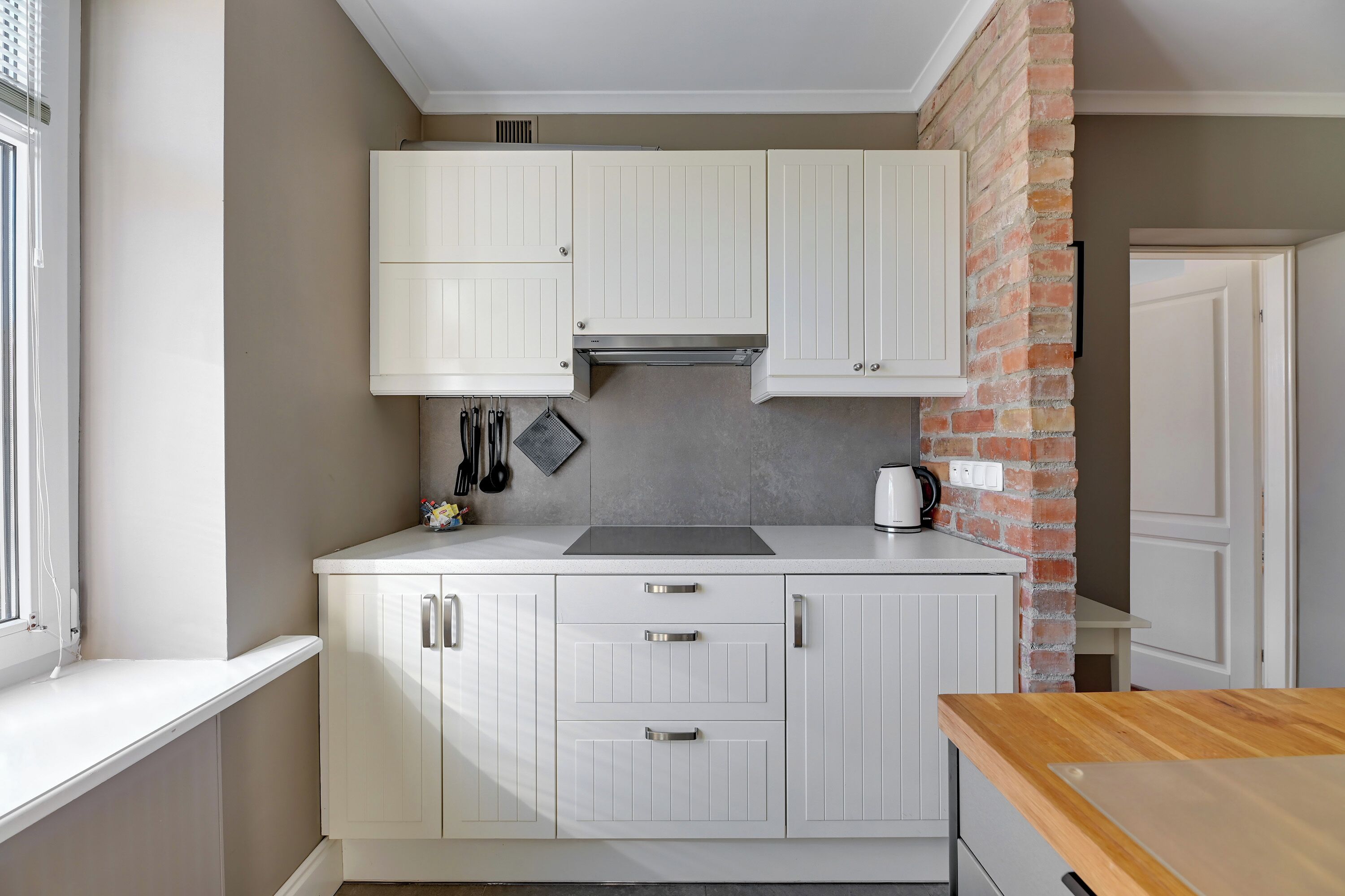 Appartement Deluxe, vue jardin | Cuisine privée