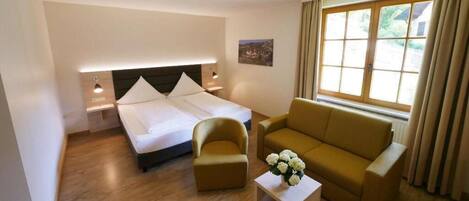 Comfort-Doppelzimmer, Blick auf den Innenhof
