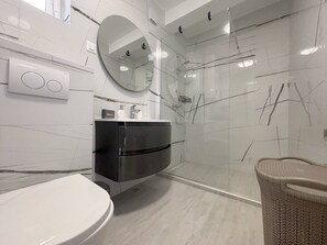 Apartment, 1 Bedroom, Balcony | Bathroom - Perla Blu - Modern Seaside Escape (Preko)