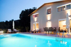 House, Smoking - Villa Manos in Ligia (Lefkada)