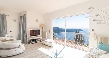 Family Villa-sea View Pool and Garden Near Monaco