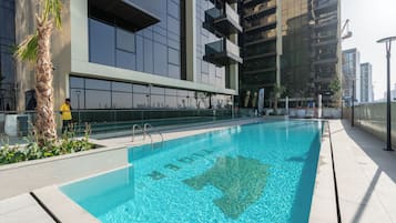 Deluxe Apartment, Balcony, City View | Pool | 2 outdoor pools