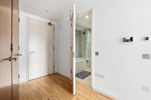Shower, hair dryer