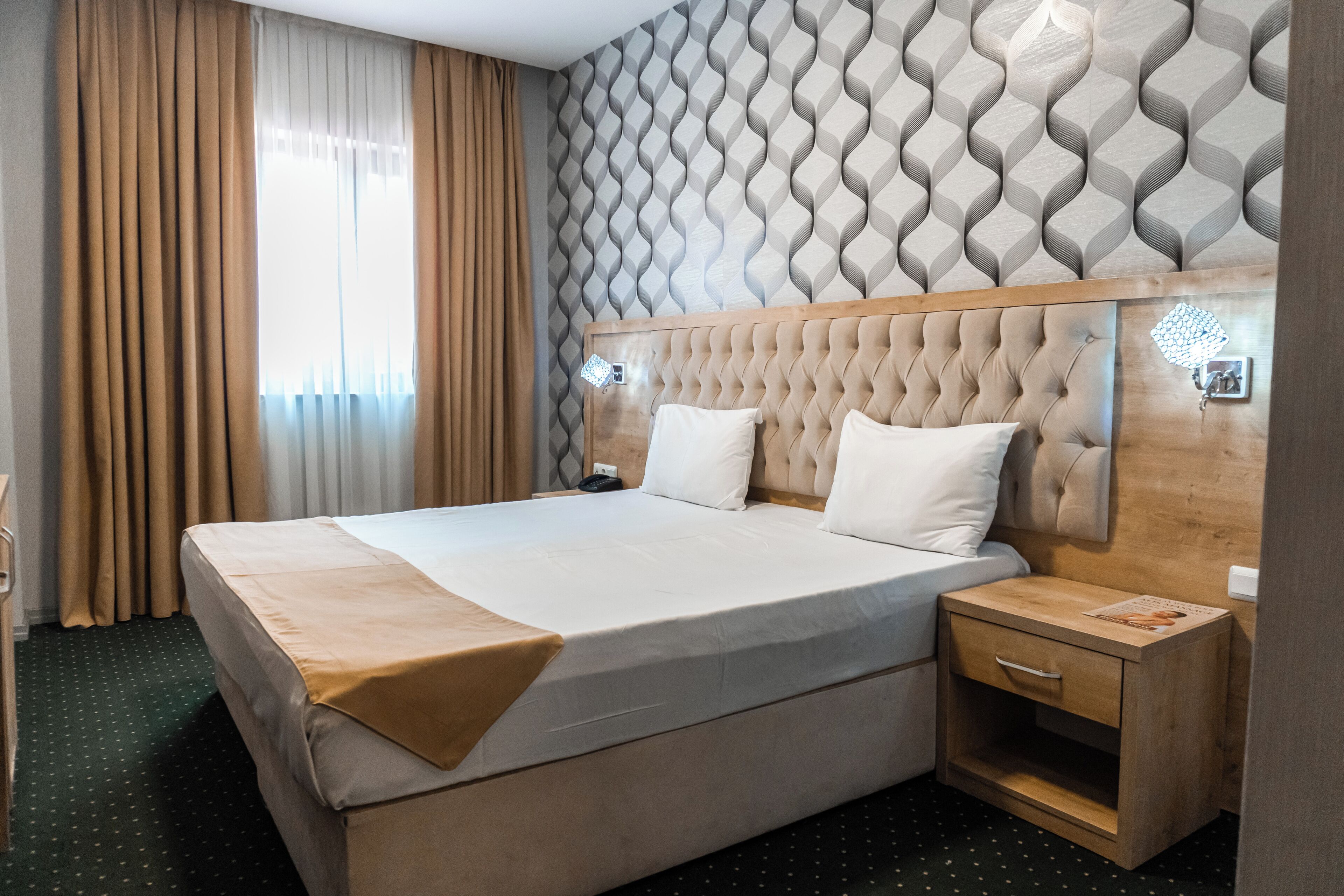 In-room safe, soundproofing, iron/ironing board