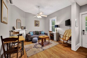 Living area - Charming Long-term Rental Steps to Squares, Coffee Shops by Lucky Savannah (Savannah)