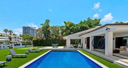 Waterfront Villa with Private Dock