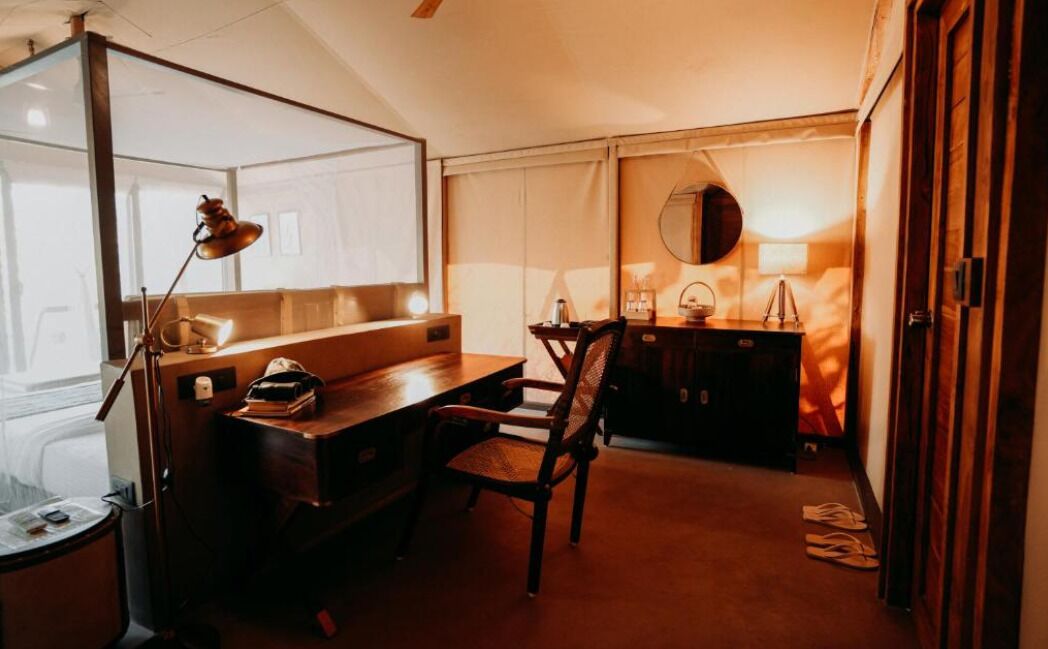 Desk, laptop workspace, soundproofing, iron/ironing board