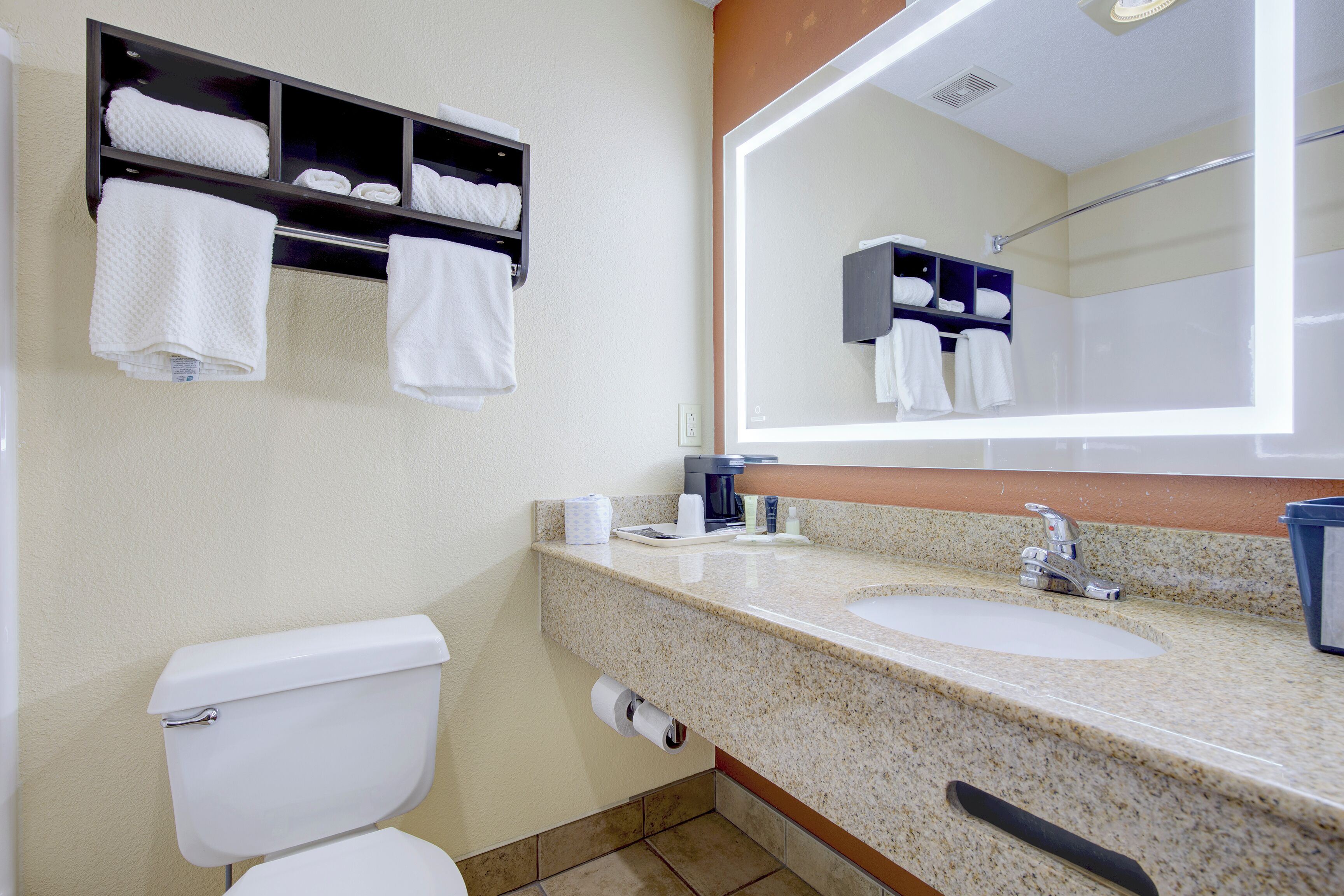 Room, 2 Queen Beds, Non Smoking | Bathroom | Towels