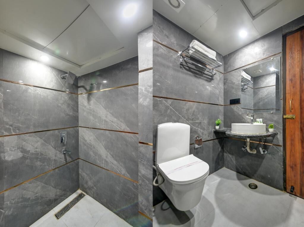 Superior-Doppelzimmer, Stadtblick | Badezimmer