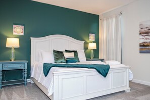 6 habitaciones, tabla de planchar con plancha y cuna de viaje 