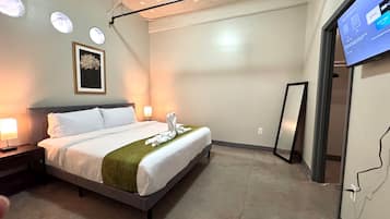 1 bedroom, iron/ironing board, travel crib, WiFi (free)