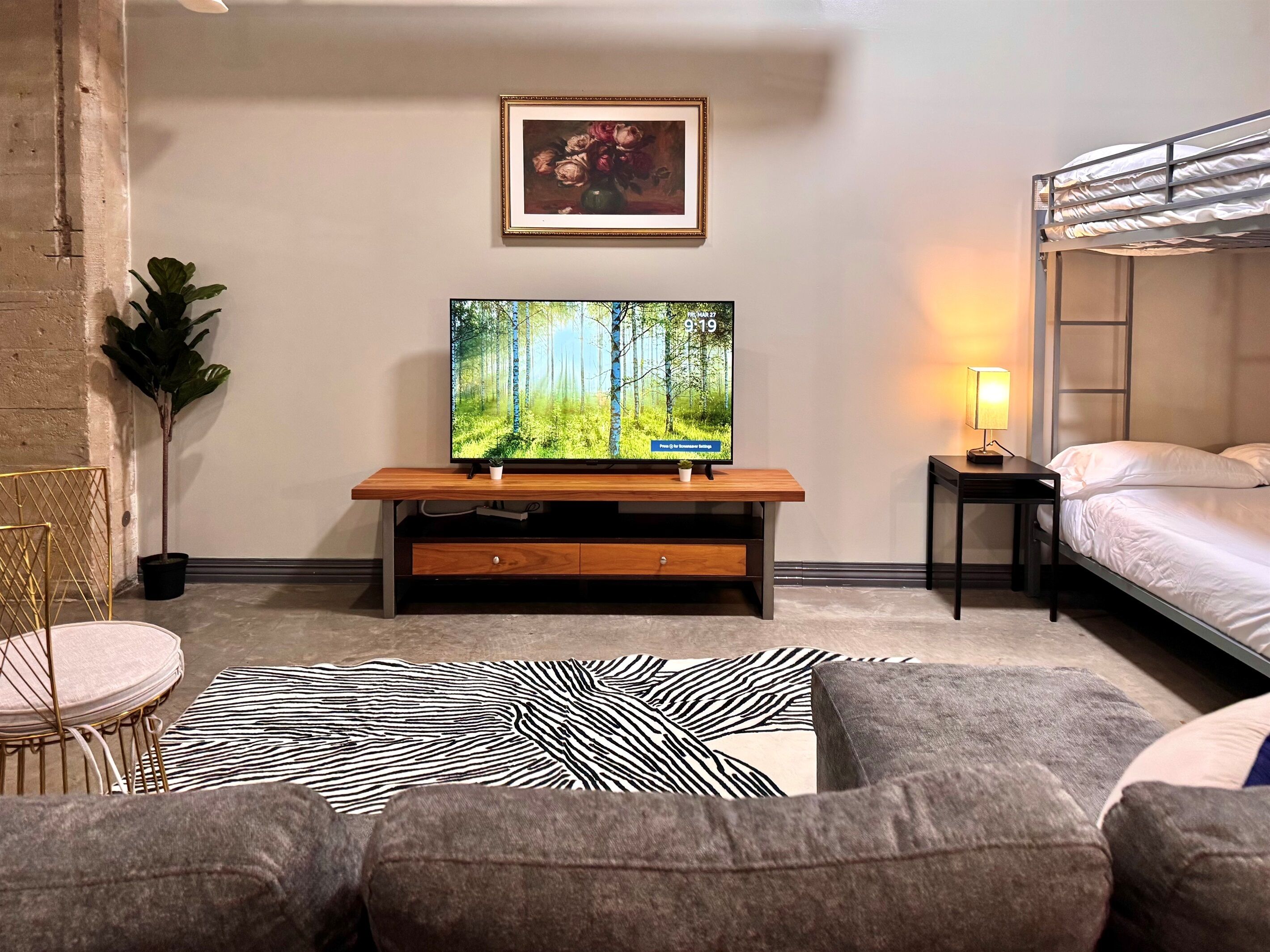 1 bedroom, iron/ironing board, travel cot, free WiFi