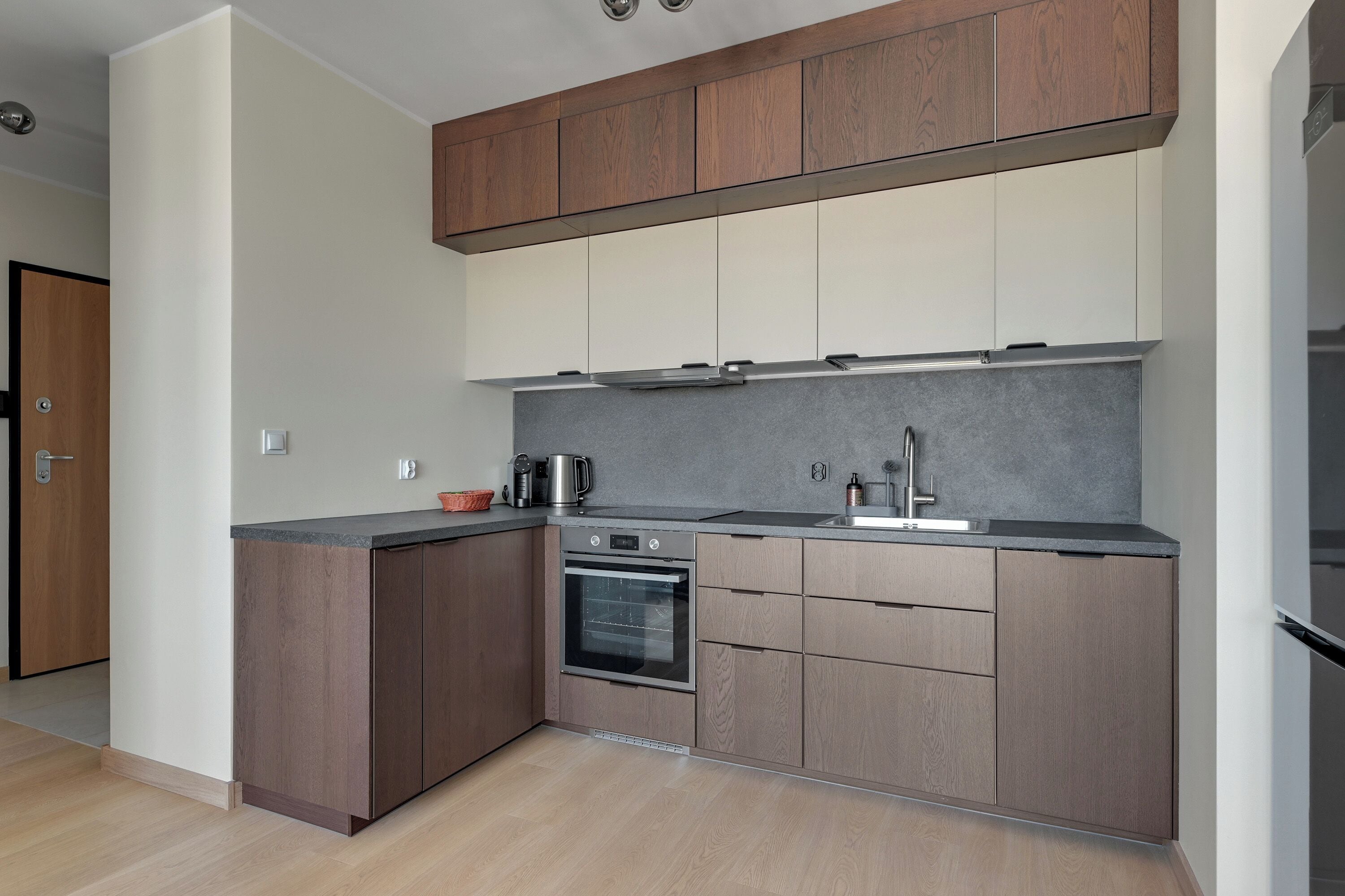 Apartment, Balcony | Private kitchenette | Coffee/tea maker, electric kettle