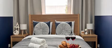 Comfort-Apartment, Balkon, Blick auf den Innenhof