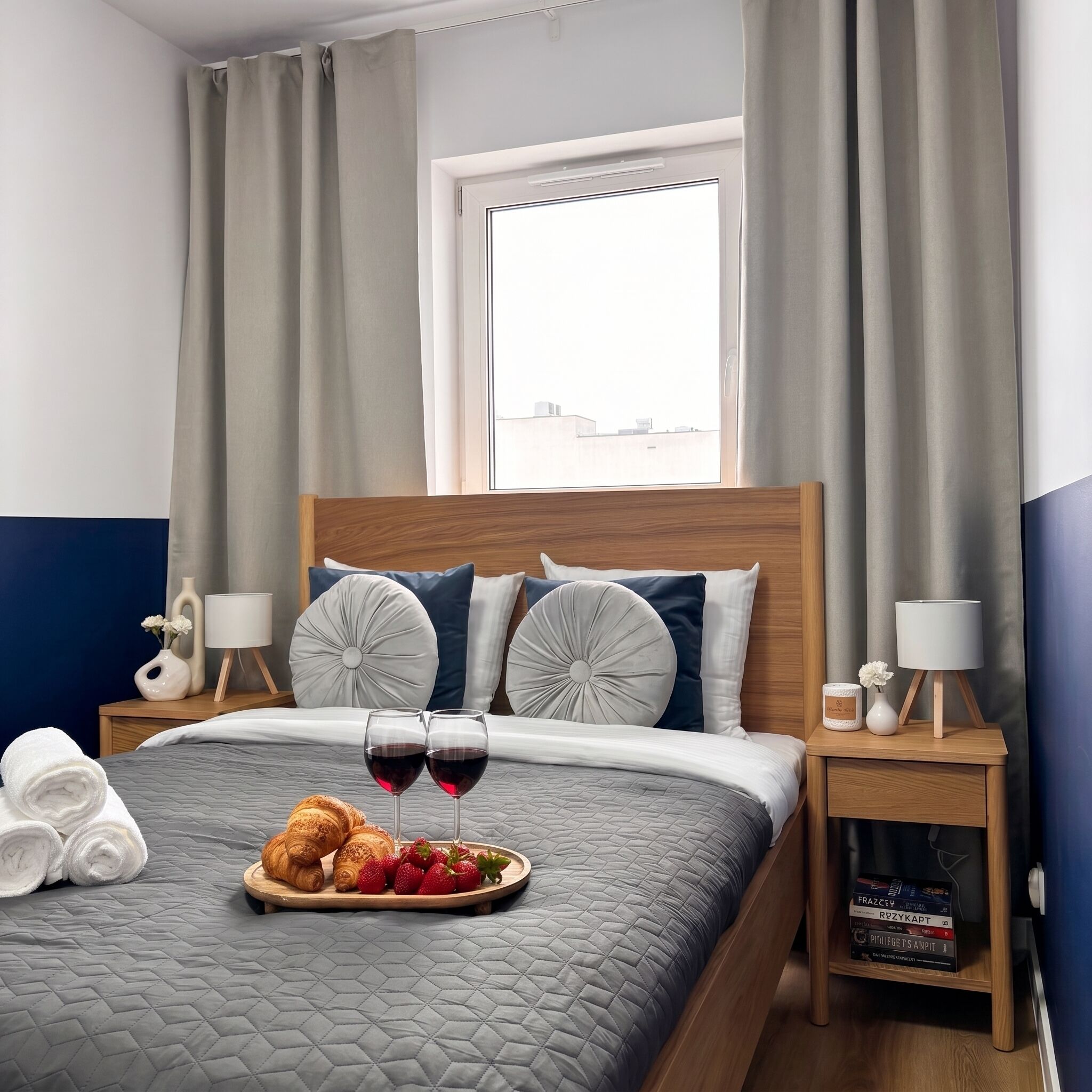 Comfort Apartment, Balcony, Courtyard View | Hypo-allergenic bedding, blackout drapes, iron/ironing board