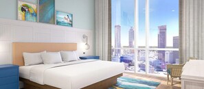 2 bedrooms, iron/ironing board, WiFi, bed sheets - Celebrate 250! Wyndham Margaritaville 2 bedroom deluxe in downtown Atlanta (Atlanta)