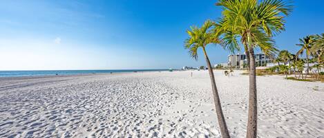 Sun loungers, beach towels