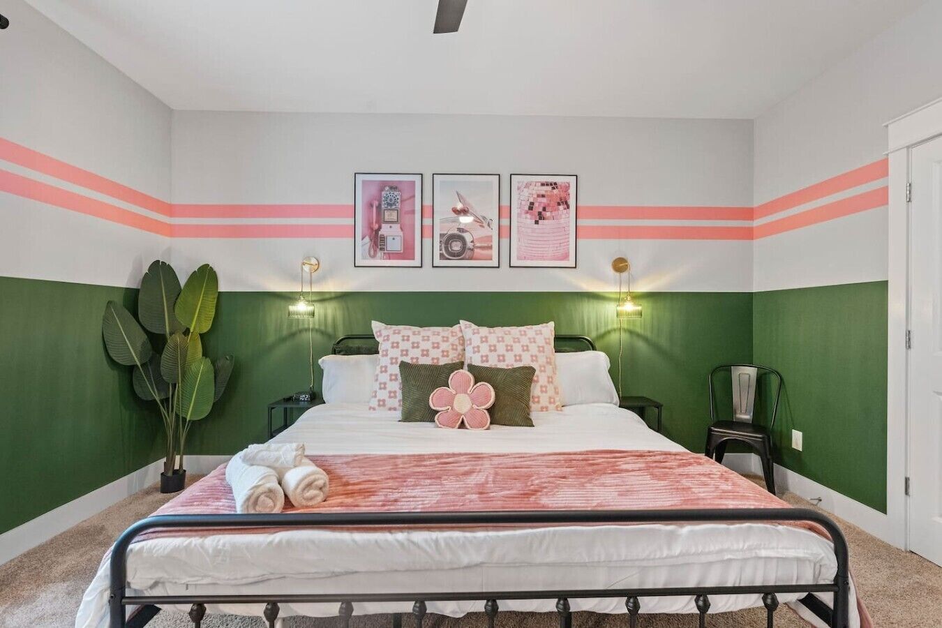 Iron/ironing board, WiFi, bed sheets