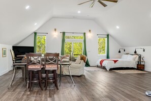 Desk, iron/ironing board, WiFi, bed sheets - Private Estate w/ Pool + Guest Suite | Free Tix (Fletcher)