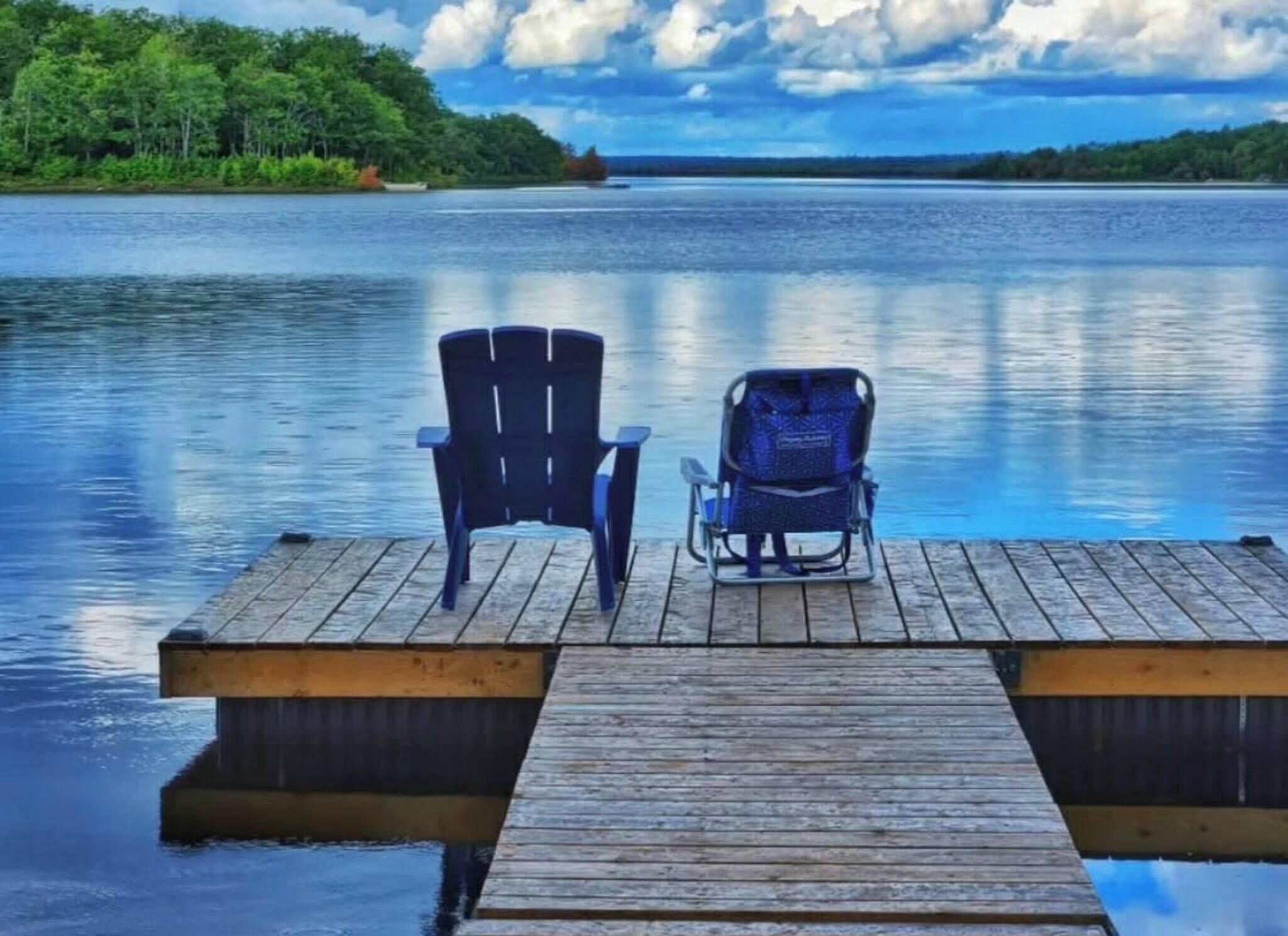 Cabin, 1 Bedroom, Balcony, Lake View | Property grounds