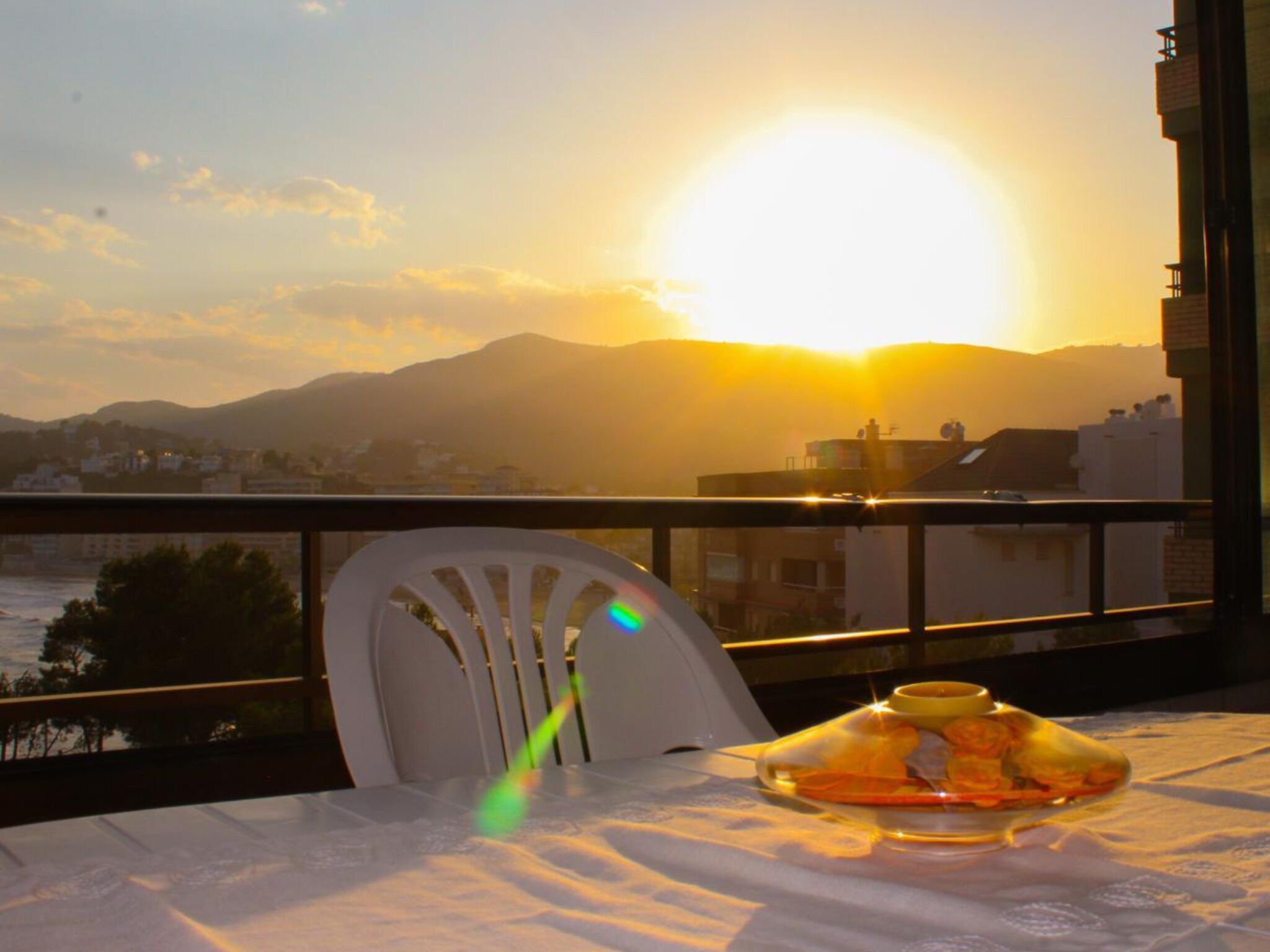 Apartment, 2 Schlafzimmer, Terrasse, Meerblick | Balkon