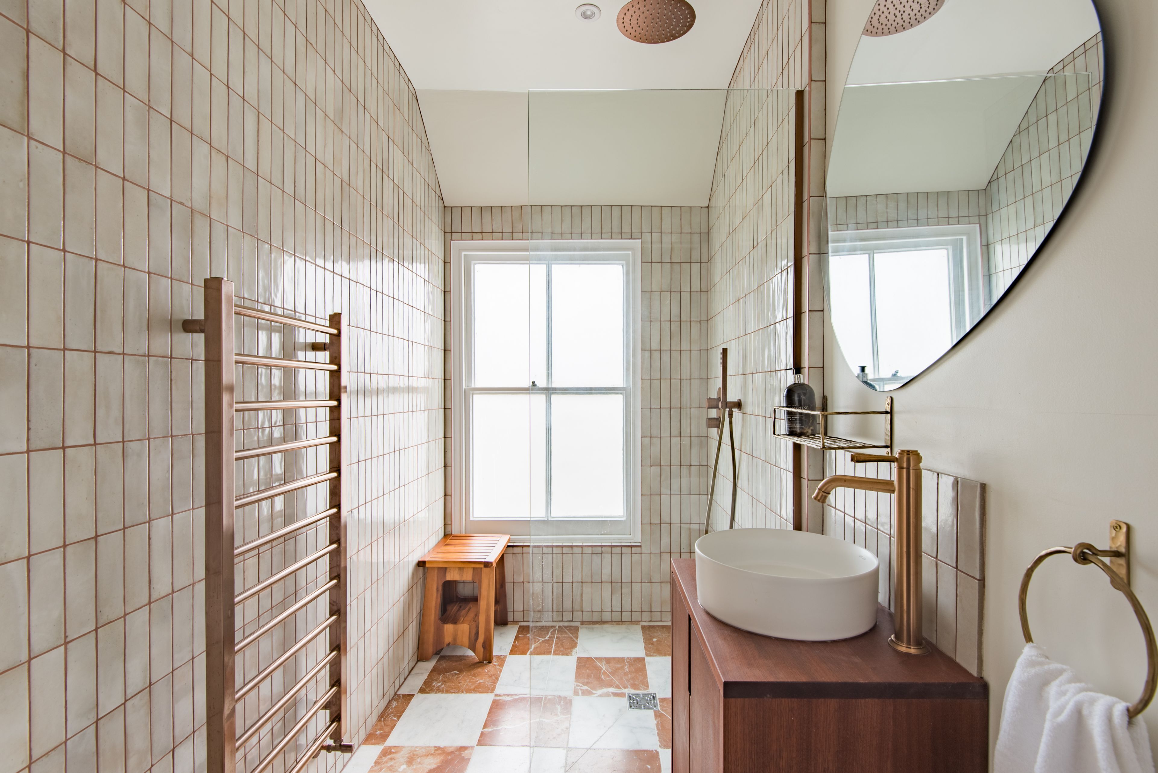 Shower, hair dryer