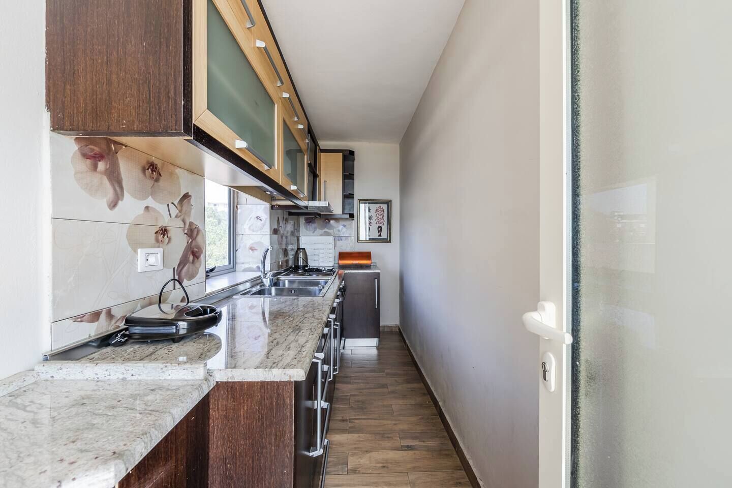 Fridge, oven, stovetop, toaster