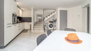 Dining - Holiday Home “Vias” with Private Terrace, Wi-Fi and Air Conditioning (Vias)