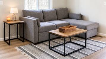 Smart TV, DVD player, books