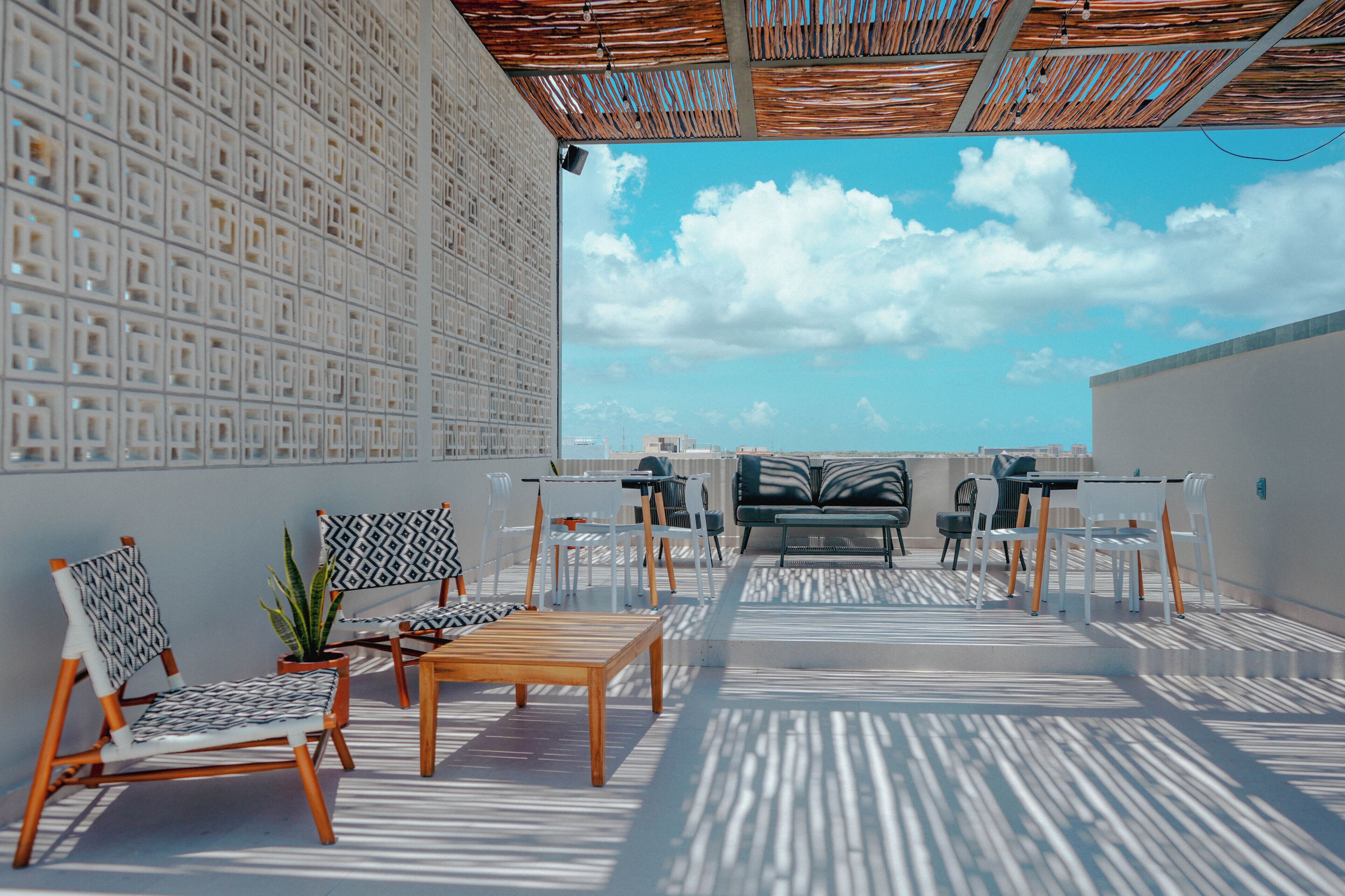 Terraza en la azotea