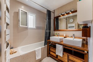 Shower, hair dryer