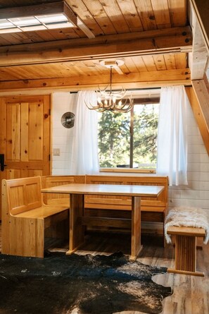 Dining - Our Place on Ridge
Peaceful, rustic cabin in Duck Creek (Duck Creek Village)