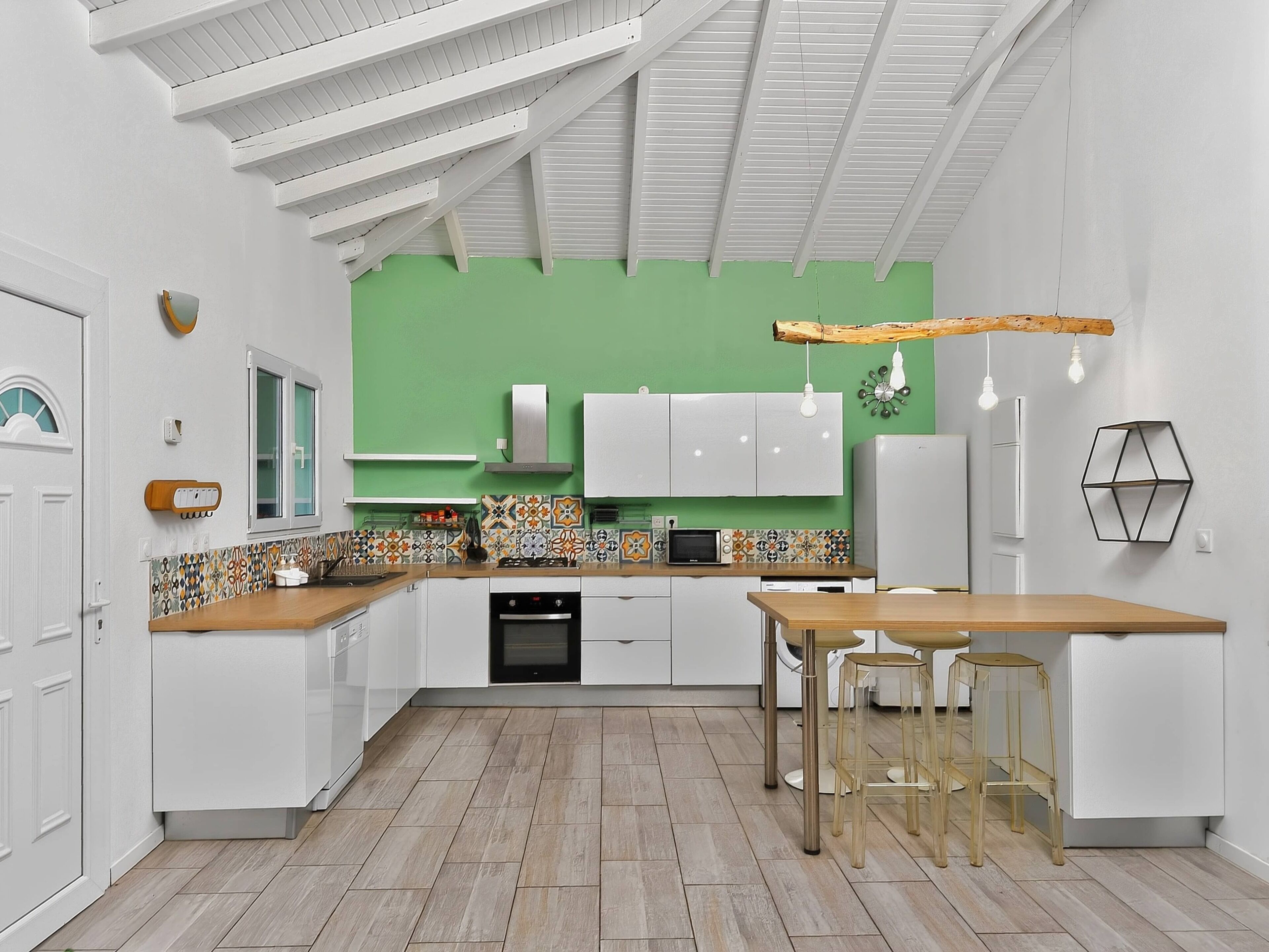Villa Familiale, balcon | Cuisine privée