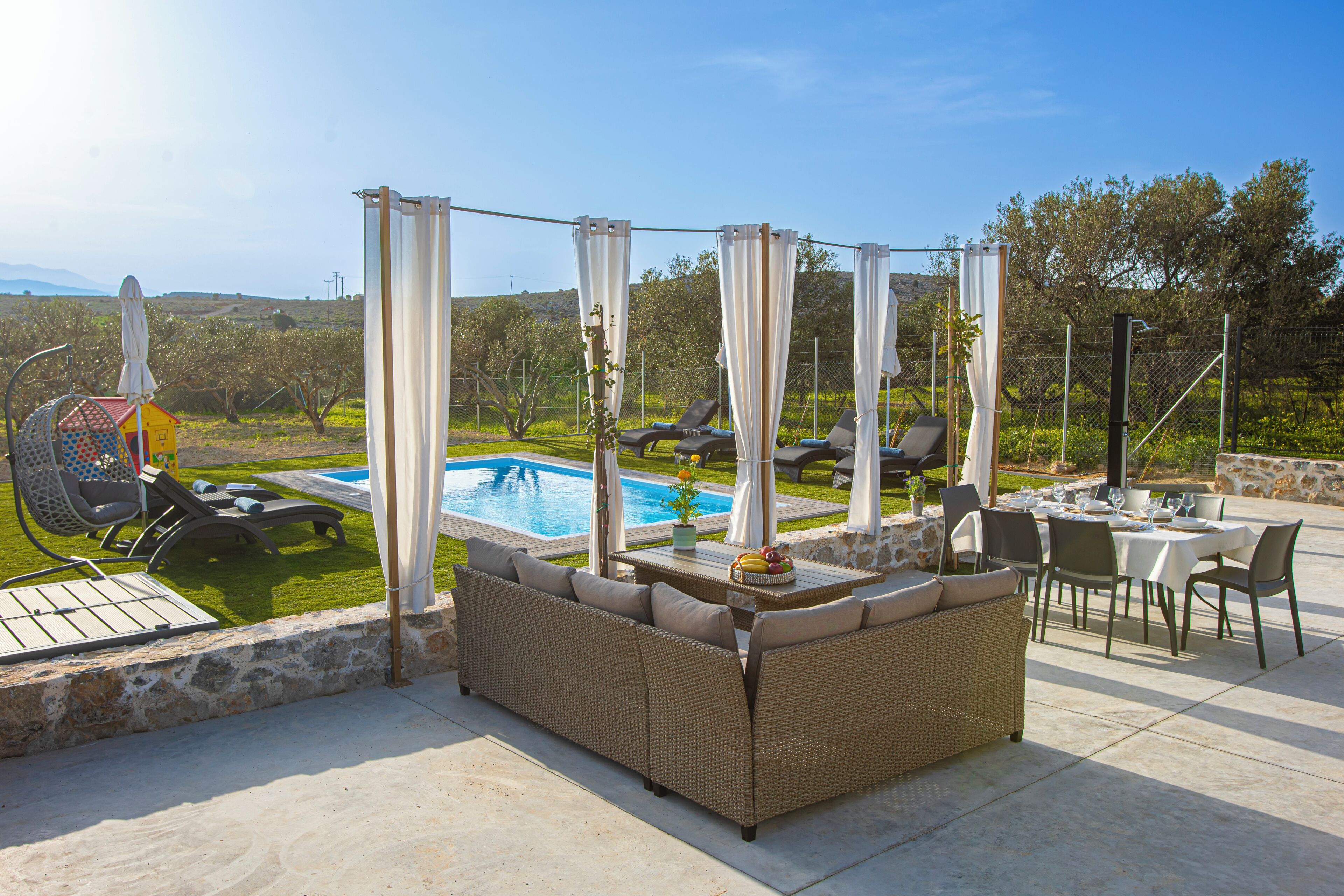 Una piscina climatizada